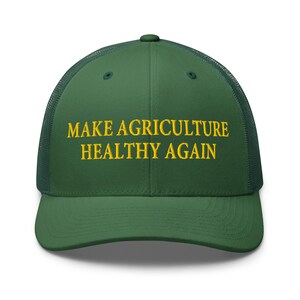 Cap Make Agriculture Healthy Again, hat for Kennedy, Trump and MAHA supporters - RAF COLLECTION