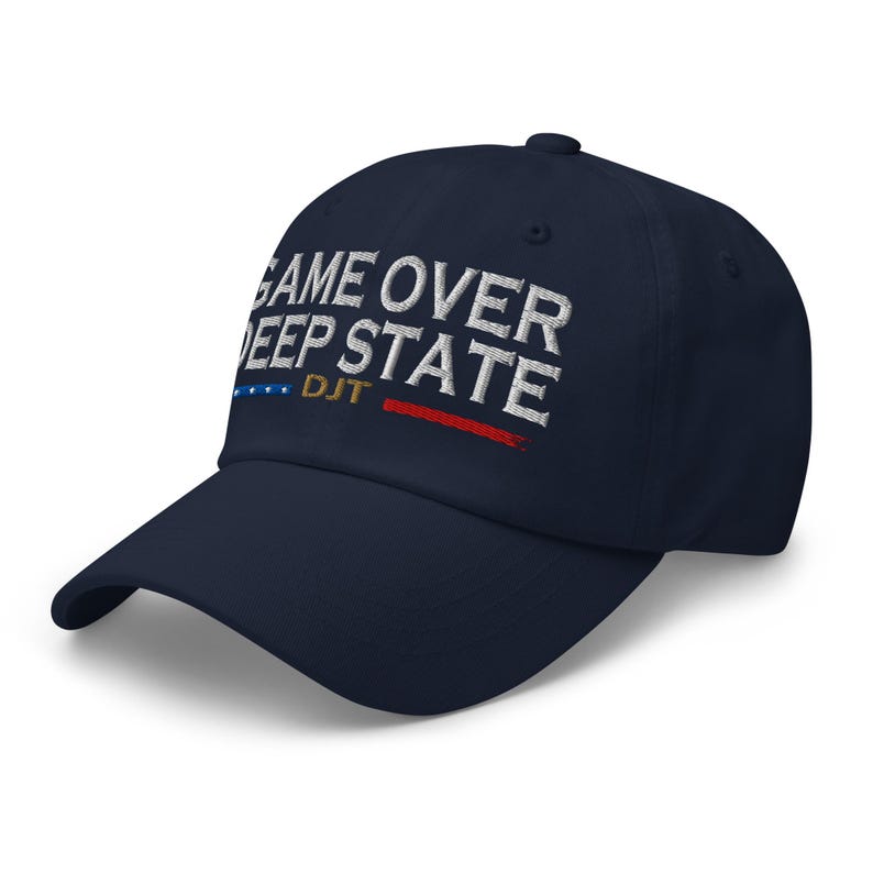 Cap Game over Deep State - hat for Trump supporters - RAF COLLECTION