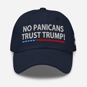 Design cotton hat: No panicans - Trust President Trump! - RAF COLLECTION