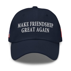 Hat: Make Friendship Great Again - US President Donald J. Trump & Chinese President Xi - RAF COLLECTION