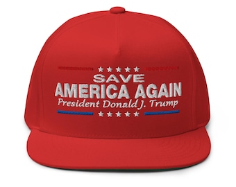 Gorra solo Presidente Donald J. Trump Save America Again gorra Bordada - RAF COLLECTION