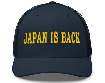 Hat: Japan Is Back, Trump, Japan - Peace - RAF COLLECTION