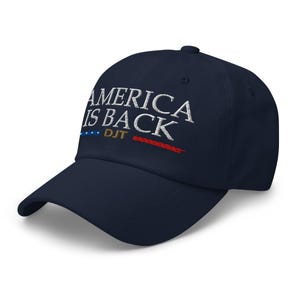 Hat for those who support Trump! America is back! - RAF COLLECTION