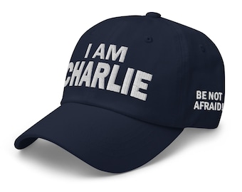 Czapka, jestem Charlie – Nie bój się! Czapka kibica Trumpa i Charliego Kirka – KOLEKCJA RAF