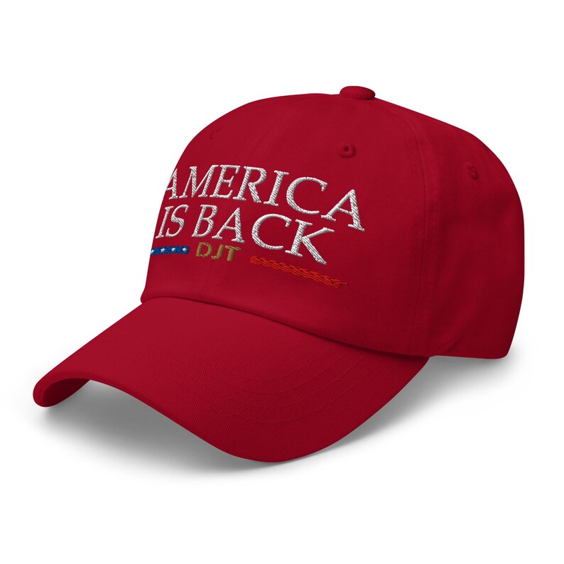 Hat for those who support Trump! America is back! - RAF COLLECTION