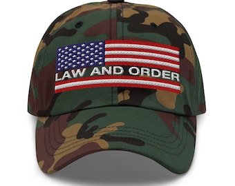 Law and Order - Hat for Trump supporters - RAF COLLECTION