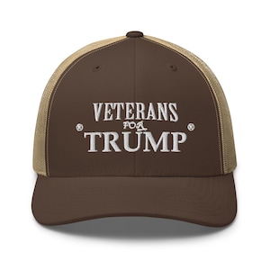 Veterans for Trump Trucker Cap - RAF COLLECTION