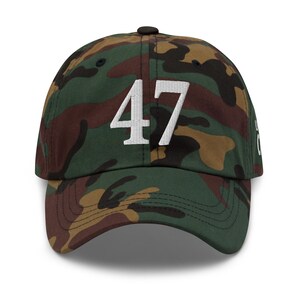 Charlie Kirk 47 hat Freedom fitted hat pro-Trump embroidered patriotic cap gift - RAF COLLECTION