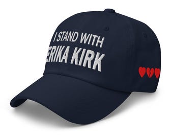 I stand with Erika Kirk hat - RAF COLLECTION