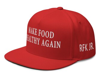 RFK Jr. Cotton Twill Cap, Make Food Healthy Again - RAF COLLECTION