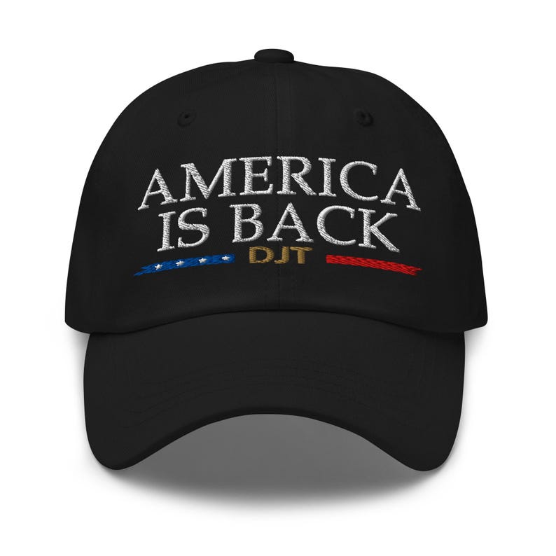 Hat for those who support Trump! America is back! - RAF COLLECTION