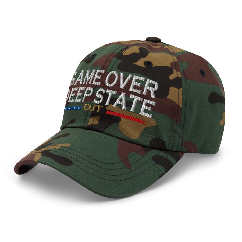 Cap Game over Deep State - hat for Trump supporters - RAF COLLECTION