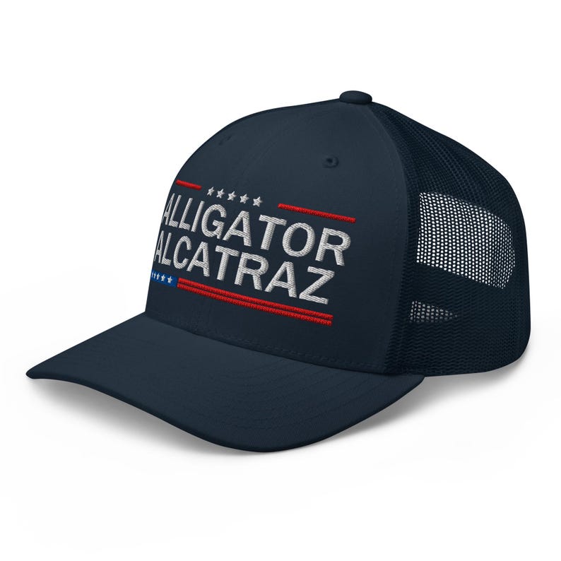Cap for pro-Trump patriots, alligator alcatraz ICE supporters - RAF COLLECTION