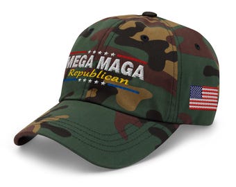 Gorra bordada Mega MAGA Republicana - COLECCIÓN RAF
