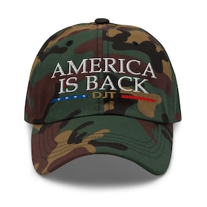 Hat for those who support Trump! America is back! - RAF COLLECTION