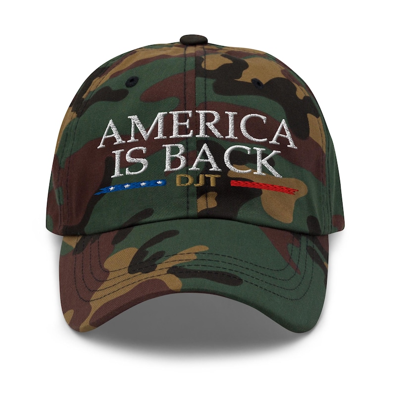 Hat for those who support Trump! America is back! - RAF COLLECTION