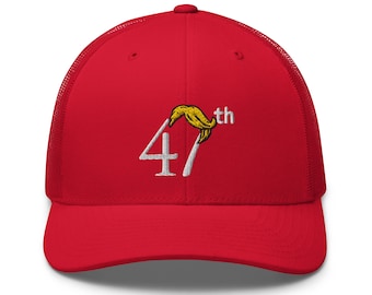 Gorra y sombrero para los partidarios del 47º presidente de EE. UU., Trump - COLECCIÓN RAF