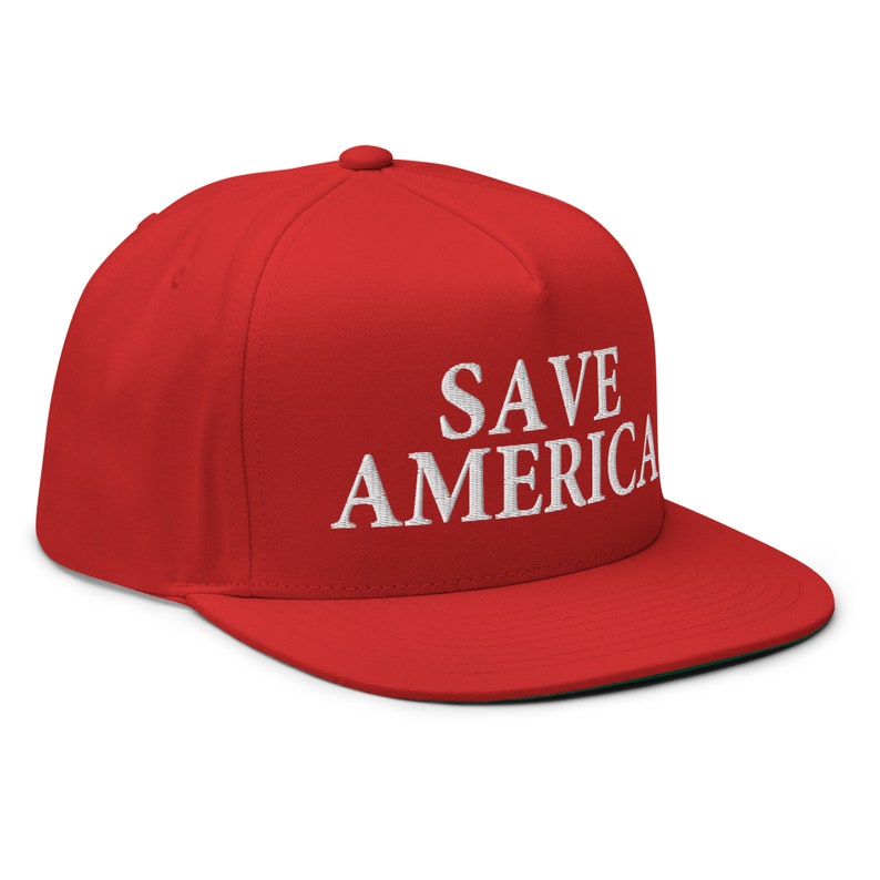 Save America Red Patriotic Trump 2024 Hat - RAF COLLECTION