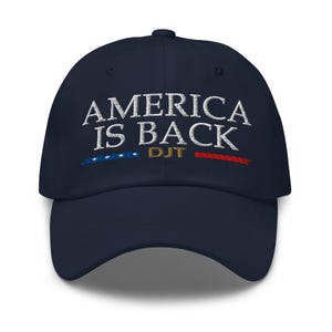 Hat for those who support Trump! America is back! - RAF COLLECTION