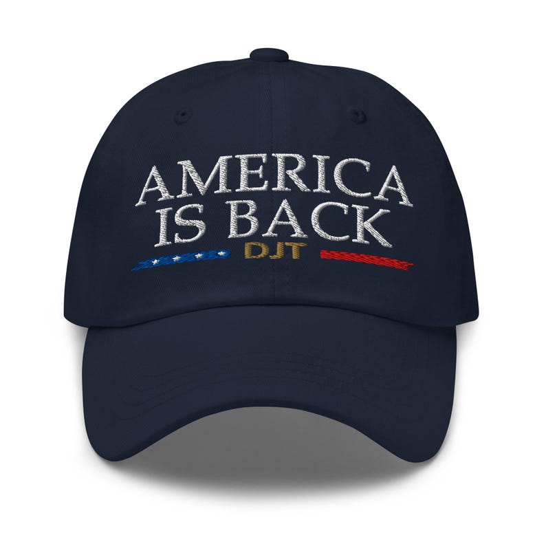 Hat for those who support Trump! America is back! - RAF COLLECTION