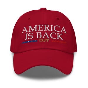 Hat for those who support Trump! America is back! - RAF COLLECTION