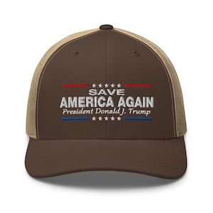 2024 Save America Again Trump Embroidered Cap - RAF COLLECTION