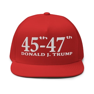 Trump 45th-47th Hat - RAF COLLECTION