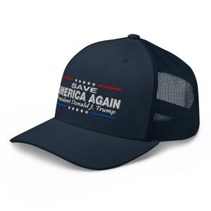 2024 Save America Again Trump Embroidered Cap - RAF COLLECTION