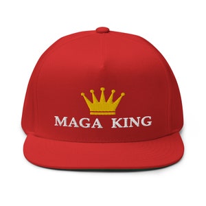 Maga King, Trump is the US President, stylish hat cap - RAF COLLECTION