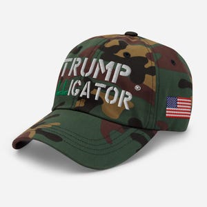 Trump Alligator Hunter Dad Hat - RAF Collection