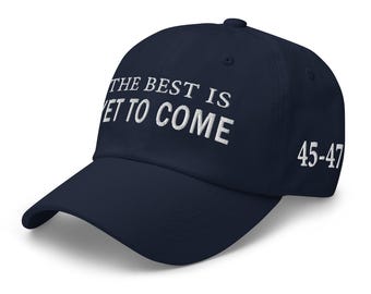 Republikanische Präsidentin 45-47 Hut: Bestickter Baumwolltwill - RAF COLLECTION