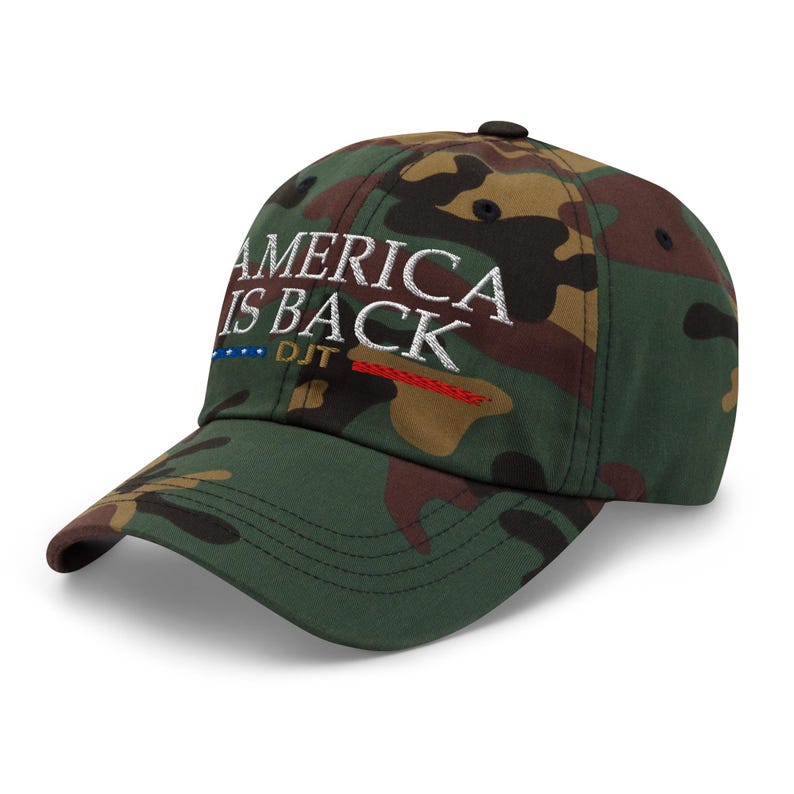 Hat for those who support Trump! America is back! - RAF COLLECTION