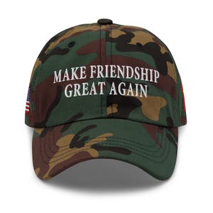 Hat: Make Friendship Great Again - US President Donald J. Trump & Chinese President Xi - RAF COLLECTION