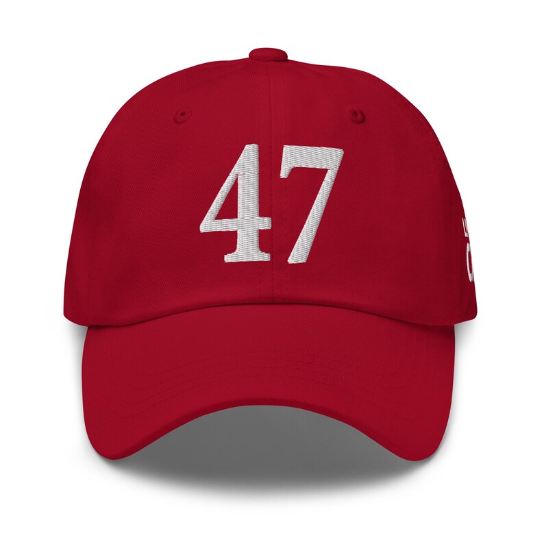 Charlie Kirk 47 hat Freedom fitted hat pro-Trump embroidered patriotic cap gift - RAF COLLECTION