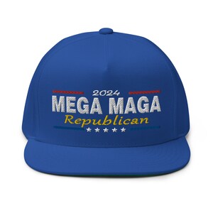 Mega MAGA Republican Embroidered Hat - RAF COLLECTION