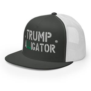 Trump Supporter Trucker Cap: Alligator Hunter - RAF Collection