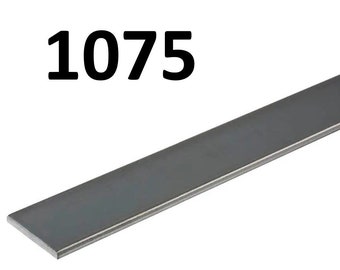 HR 1075 Carbon Steel - 3/16 Flat bar stock