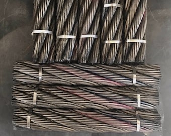 Wire Rope - 10" length - Making Cable Damascus Steel