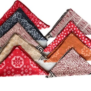 Bandana wholesale Set of 9 Organic Cotton Bandana Bandana Scarf, Paisley Design Scarf, bulk Bandana, High-Quality