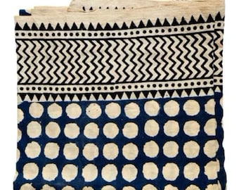 Hand Block Printed Cotton Sarong, Blue Beach Wrap Pareo, Long Scarf, Large Sarong, Cover up, Soft Fabric Scarf, Fashion Shawl Beach Sarong,