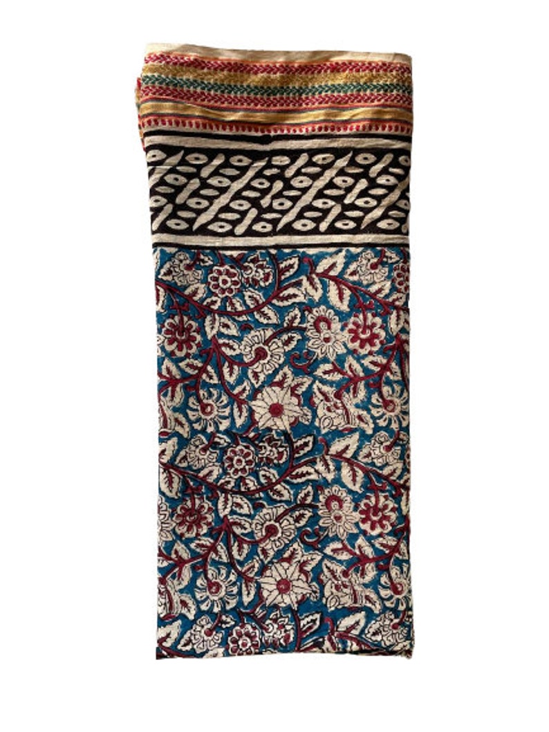 Hand Block Printed Zari Cotton Sarong, Beach Wrap Pareo, Long Scarf, Large Sarong, Cover up, Soft Fabric Scarf, Fashion Shawl Beach Sarong, image 6