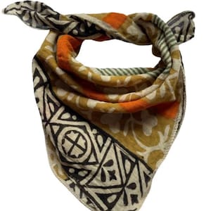 Headscarf Multicolor  Non Slip Head Wear Tichel Head Cover for Women Boho Chic boho Pre tied Bandana Handmade Head scarf