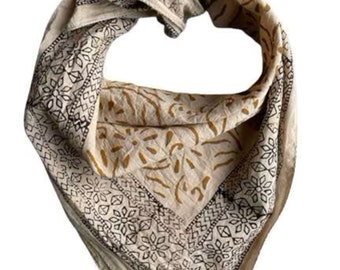 Organic Cotton Bandana Bandana Scarf, Paisley Design Scarf, Vibrant Color, High-Quality, Winter Scarf, Unique Design