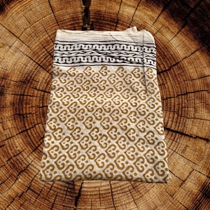 Hand Block Printed Cotton Sarong, Long Scarf, Fashion Pareo Beach Wear For Her, Soft Fabric Scarf, Fashion Shawl Beach Sarong
