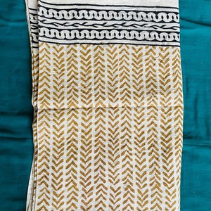 Indian Block Print Sarong, Sarong Beach Wrap, Cotton Sarong, Pareo, Block Print Scarf, Travel Wrap