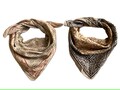 Set of 2 Organic Cotton Bandana Bandana Scarf, Paisley Design Scarf, Vibrant Color, High-Quality, Winter Scarf, Unique Design