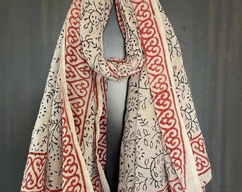 Women Beach Pareo , Block Print Sarong, Cotton Sarong, Large Sarong, Cover up, Soft Fabric Scarf, Fashion Shawl Beach Sarong,