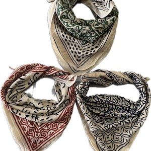 6 Pezzi Fascia Per Capelli Nera Rossa Bianca Bandana Cowboy, Fazzoletti - Foto 9