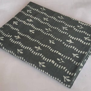 Indian Block Print, indian cotton, Hand stamped printing, by the yard, Indian Fabric, Peace Block Print Fabric, sewing and quilting fabric