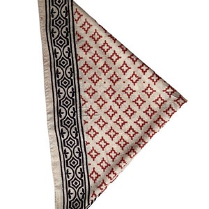 100% Baumwolle Bandanas, Boho Style Baumwolle Halstuch, Boho weiche Baumwolle Bandana, Baumwolle Halstuch, Baumwolle Quadrat Schal Geschenk Taschentuch Bild 4